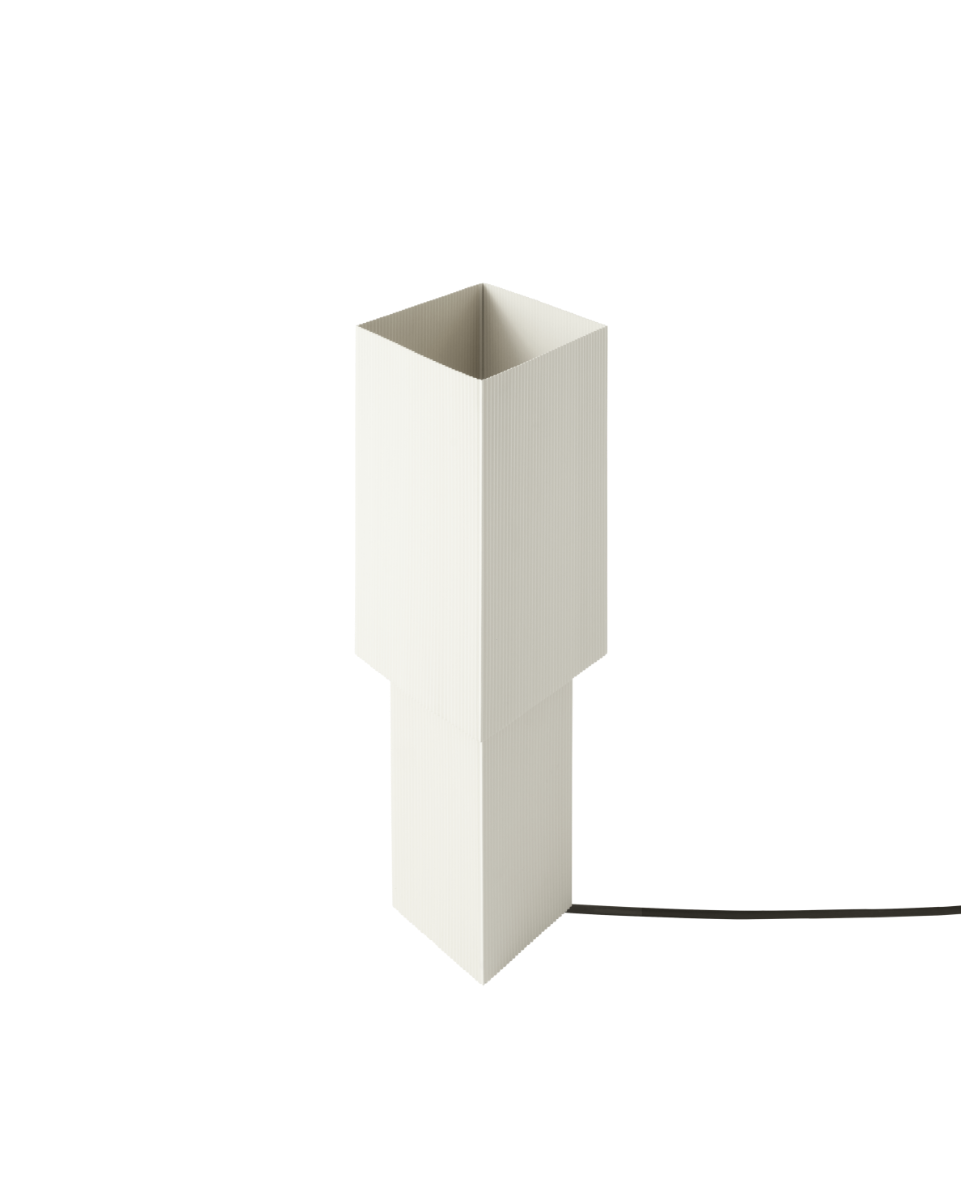 Pholc Romb table lamp by Broberg & Ridderstråle – Romb 36 (14.2 in) Cotton, second view