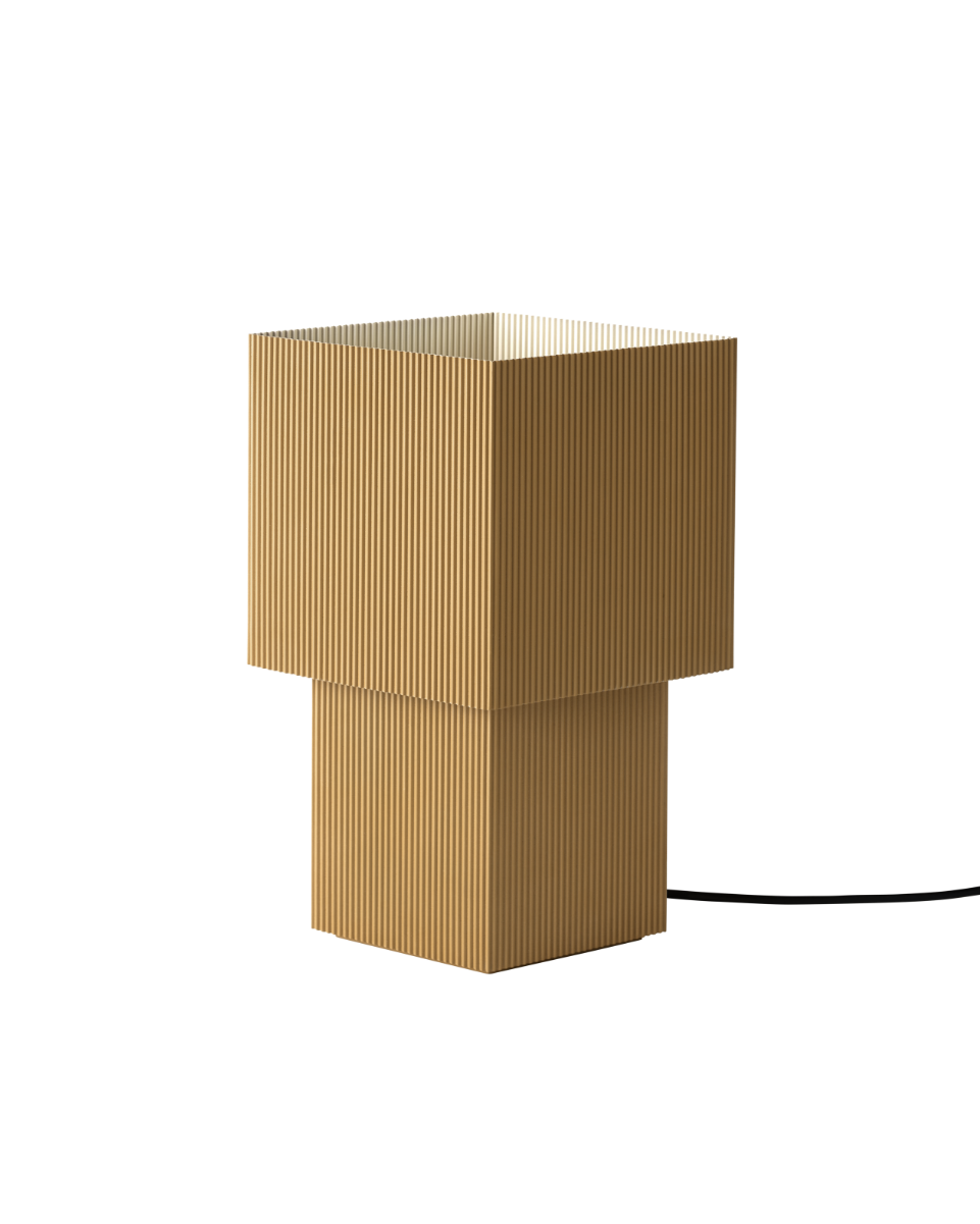 Pholc Romb table lamp by Broberg & Ridderstråle – Romb 36 (14.2 in) Cumin