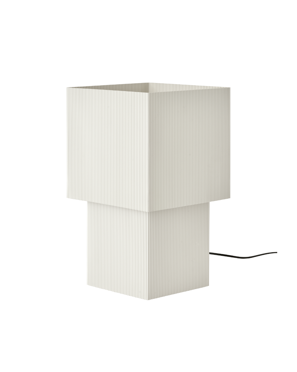 Pholc Romb table lamp by Broberg & Ridderstråle – Romb 48 (18.9 in) Cotton