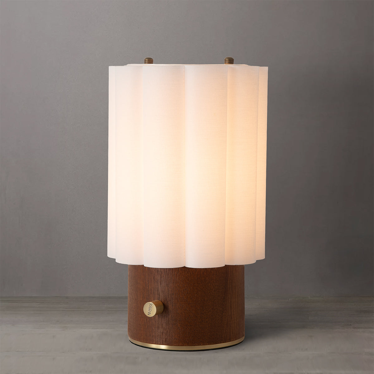 Scalloped Accent Table Lamp by Nova of California – view 4
