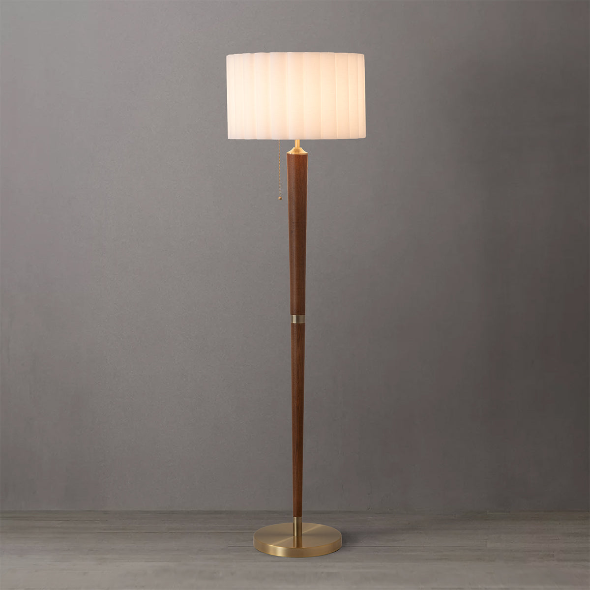 Scalloped Floor Lamp by Nova of California – view 5