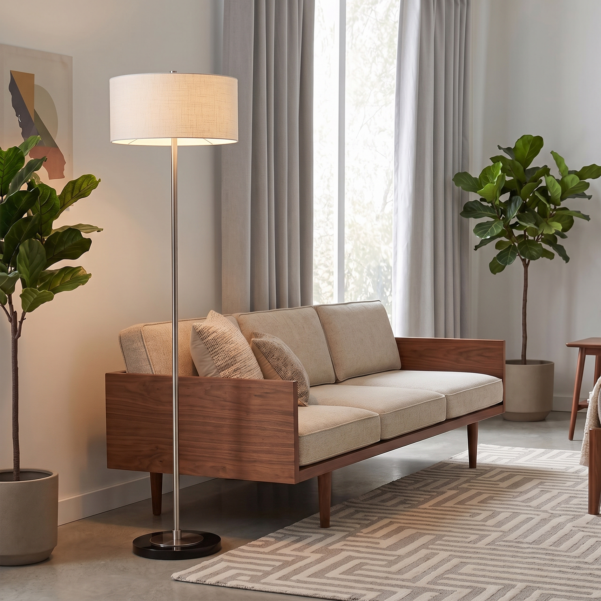 Coronado Slimline Floor Lamp by Nova of California – view 3