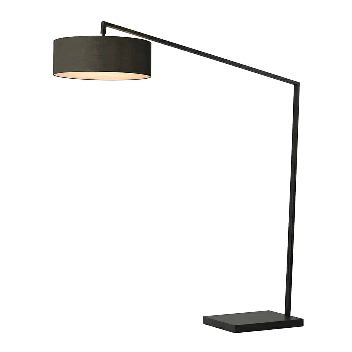 Stretch 87" Arc Floor Lamp by Nova of California, Black, Black shade – view 10