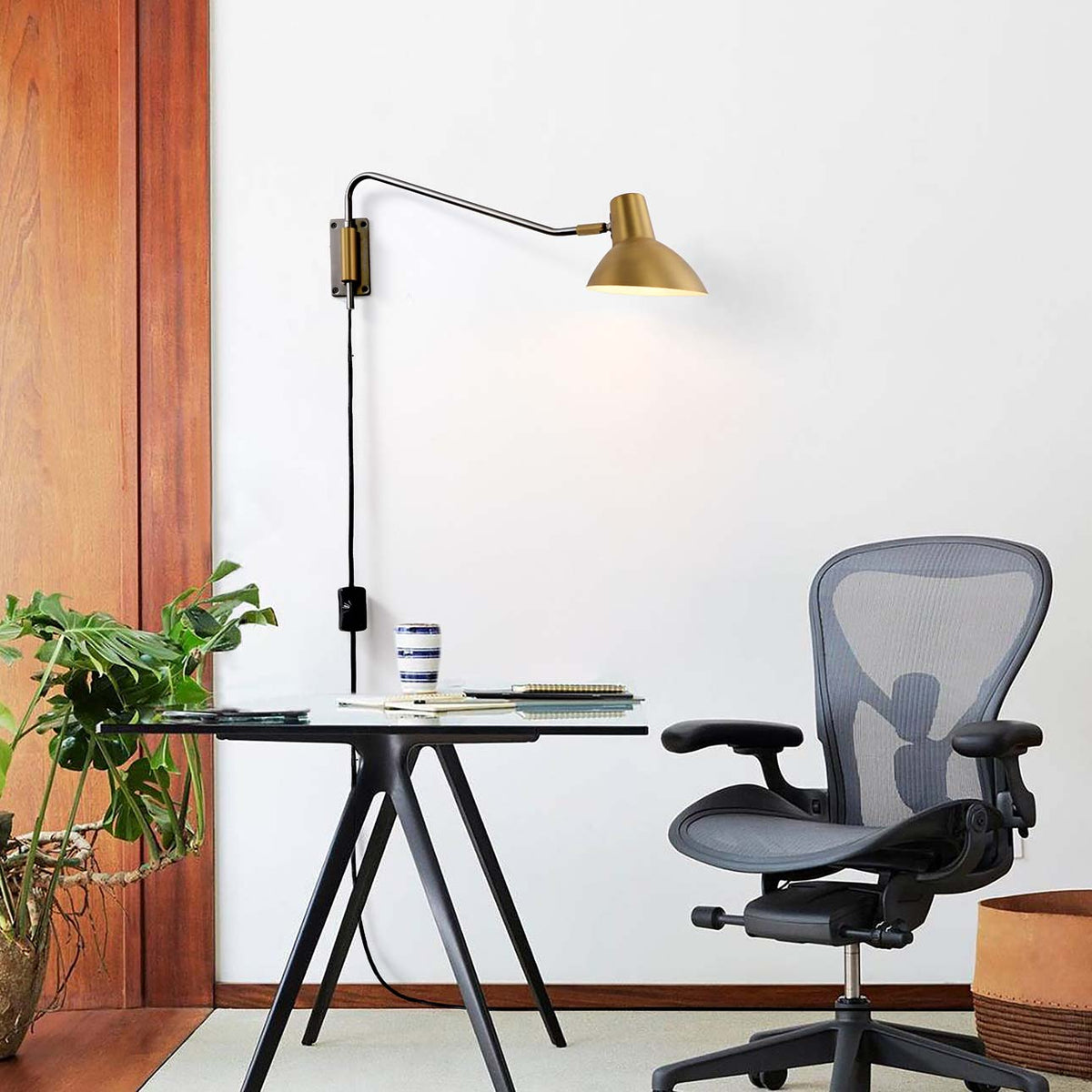 Swing Wall Light by Nova of California – view 3