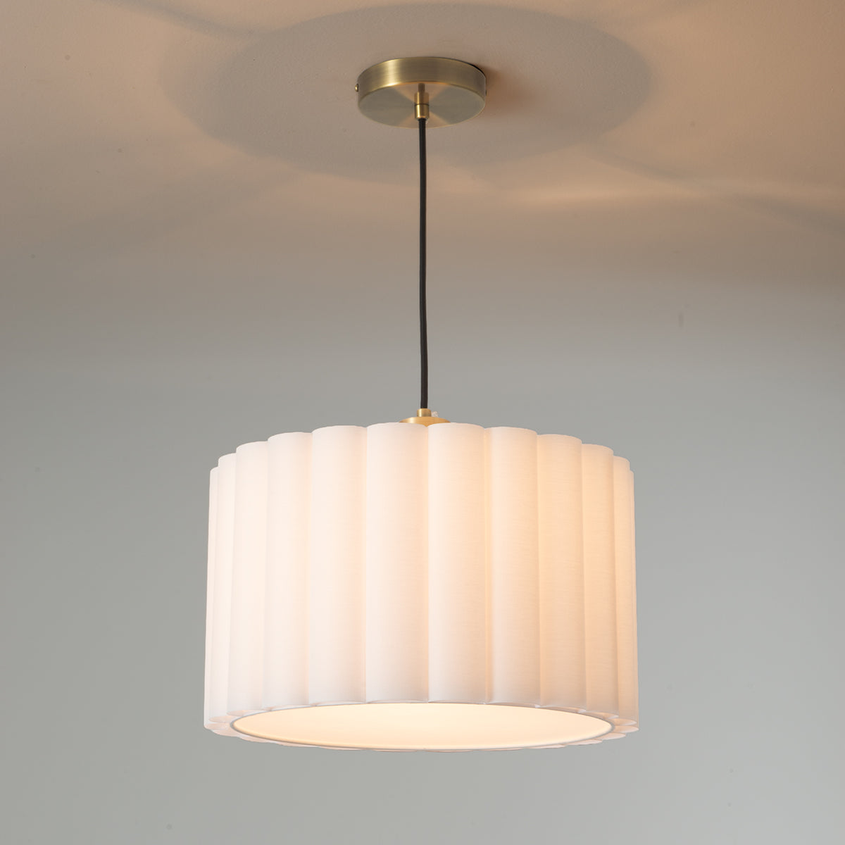 Scalloped Pendant Light by Nova of California – view 4