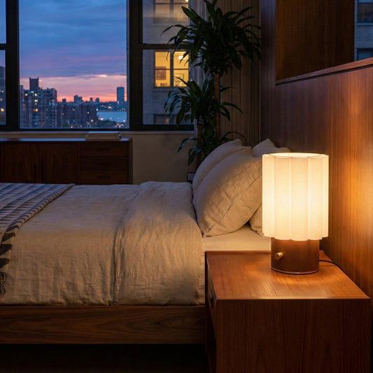 Scalloped Accent Table Lamp by Nova of California – view 1