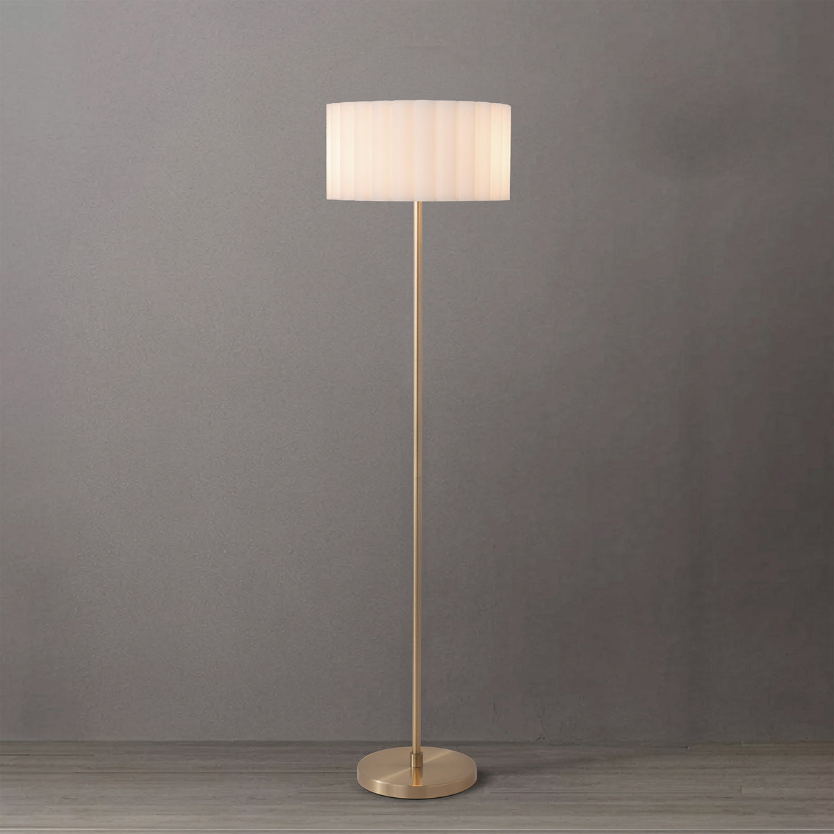 Scallop Slimline Floor Lamp by Nova of California – view 3