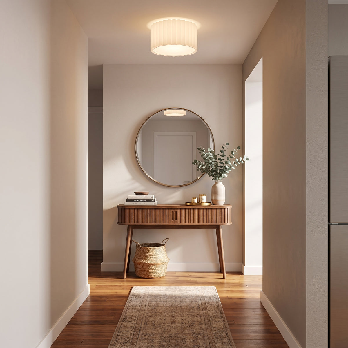 Scallop Flush Mount by Nova of California – view 2
