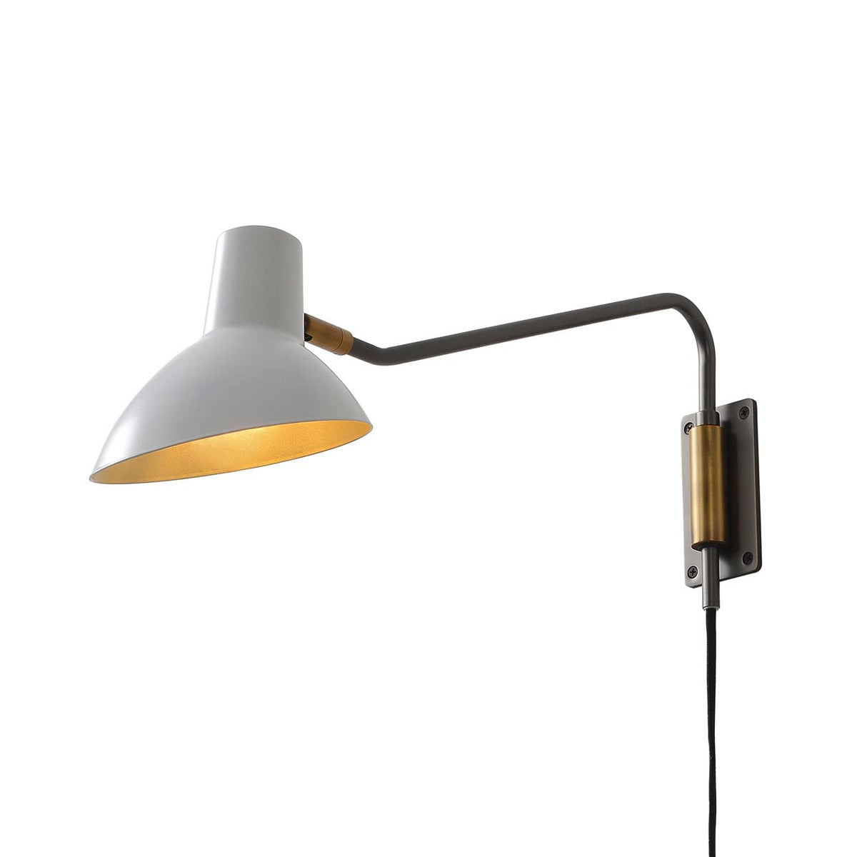 Swing Wall Light by Nova of California, Gunmetal – view 1