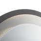 Carnival 36 Round Led Infinity Wall Mirror Brushed Brass Touch 4111717Bb by Nova California