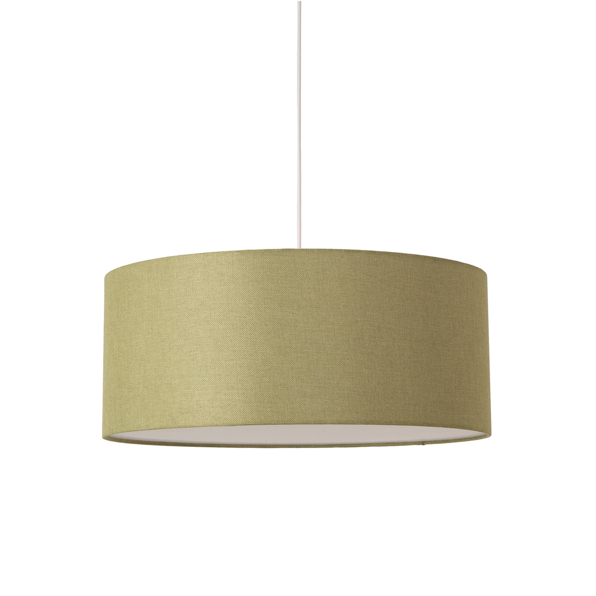 Stretch Pendant by Nova of California, Avocado shade, Satin Nickel body – view 3