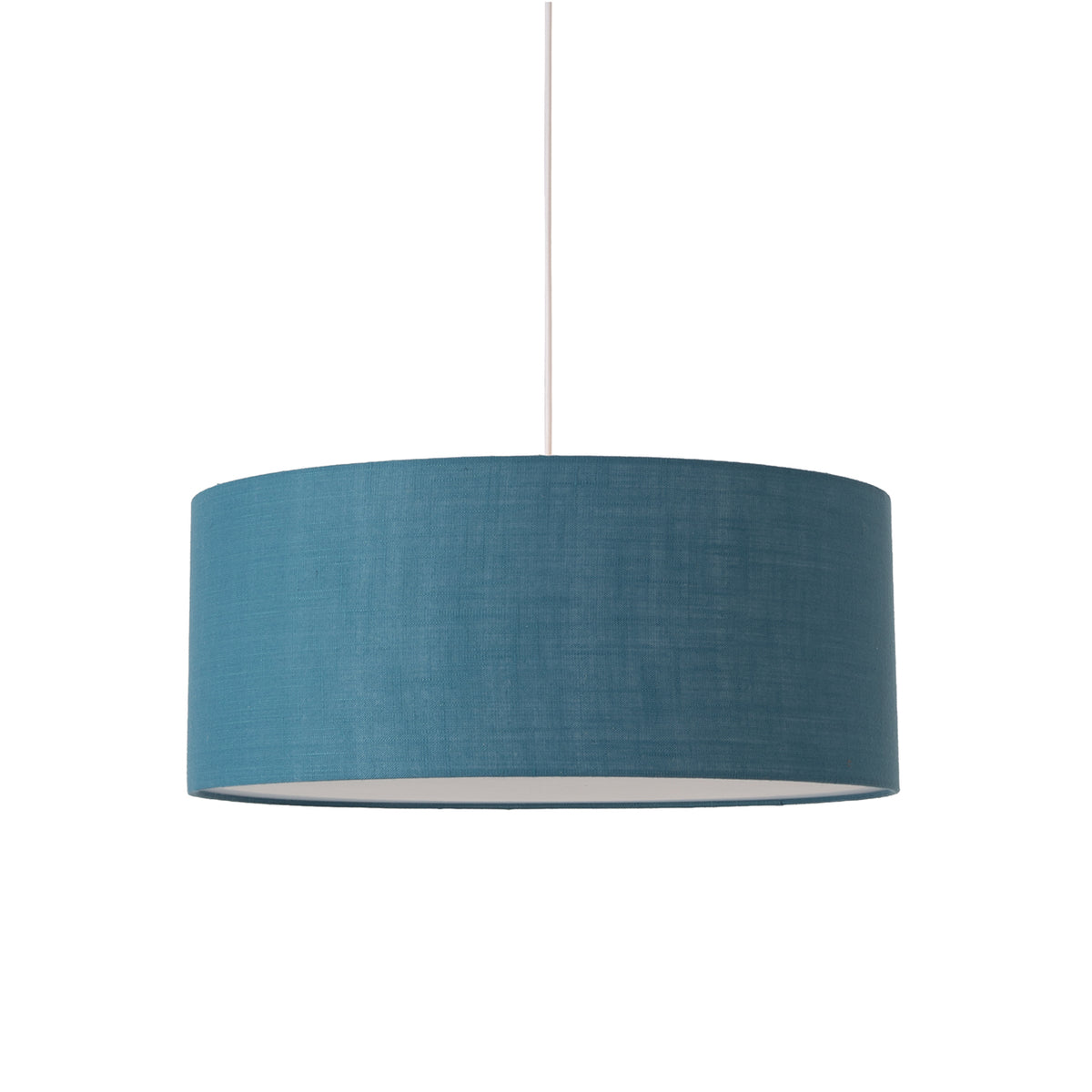 Stretch Pendant by Nova of California, Turquoise shade, Satin Nickel body – view 6