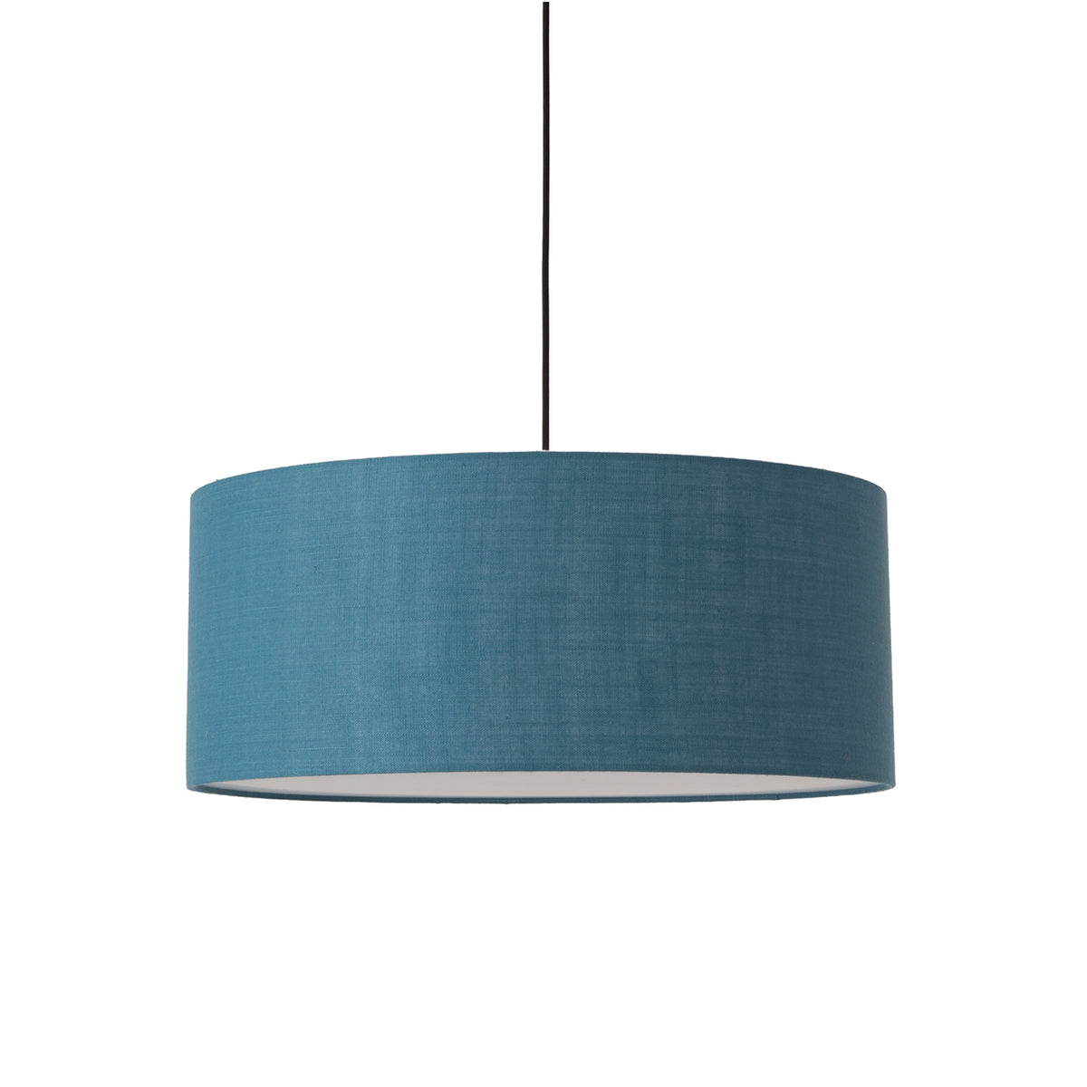 Stretch Pendant by Nova of California, Turquoise shade, Weathered Brass body – view 11