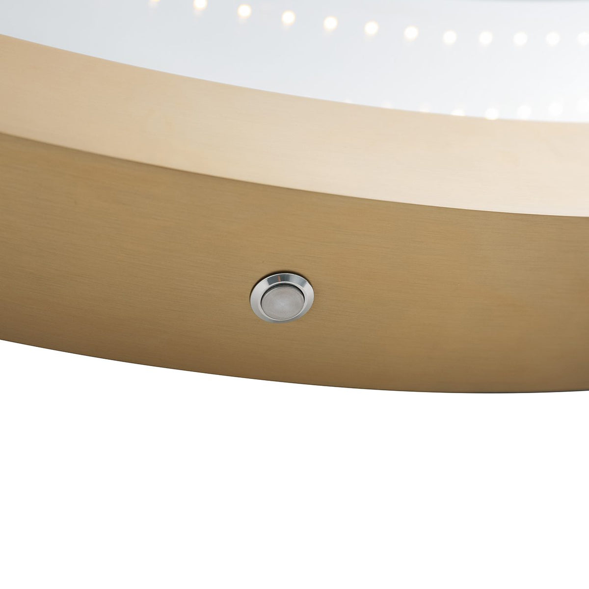 Starfall Vanishing Infinity LED Round Wall Mirror by Nova of California – view 4