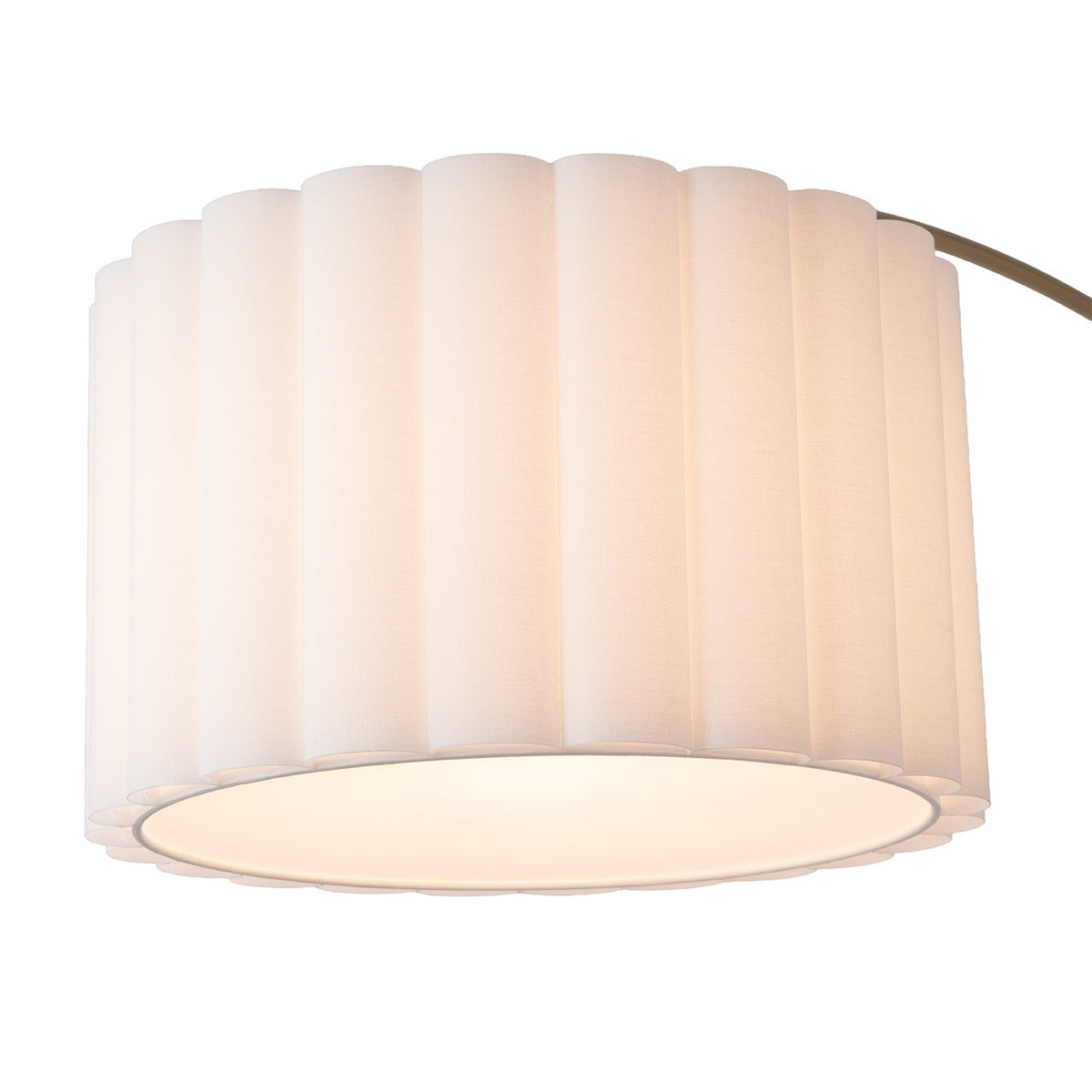 Scalloped Wall Arc Lamp by Nova of California – view 5