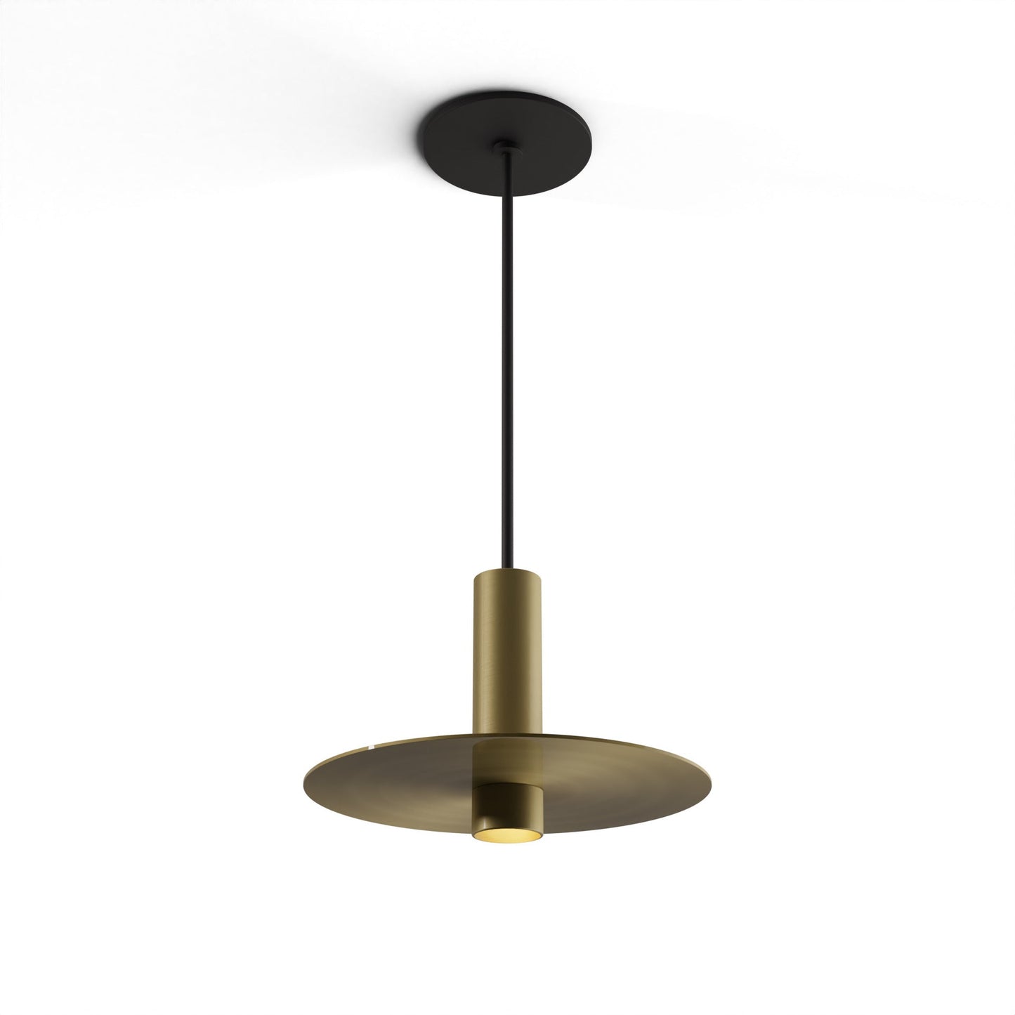 Combi Pendant 6 Brass Matte Black Canopy 9 Metal Plate Brass Attachment Suspension Flush Mount 2 In 1 Cmp S1 S 06 Brs Mbrs9 by Koncept Inc