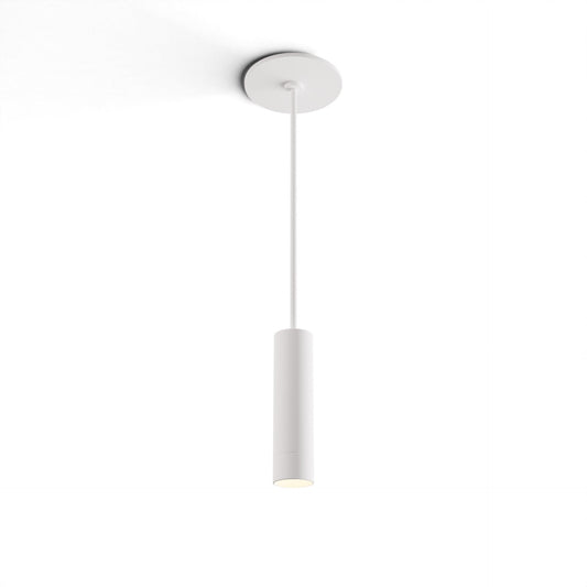 Combi Pendant 6 Matte White Matte White Canopy Suspension Flush Mount 2 In 1 Cmp S1 S 06 Mwt by Koncept Inc