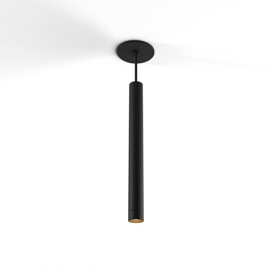 Combi Pendant 16 Matte Black Matte Black Canopy Suspension Flush Mount 2 In 1 Cmp S1 S 16 Mtb by Koncept Inc