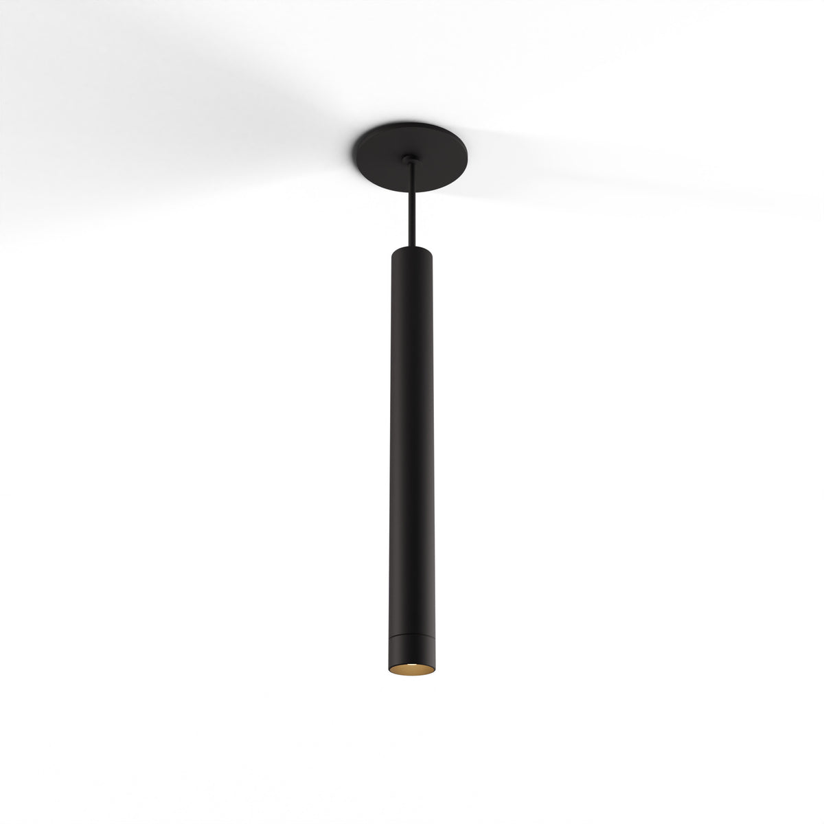 Koncept Combi Single LED Pendant, Matte Black, 16" Body, No Attachment (CMP-S1-S-16-MTB)