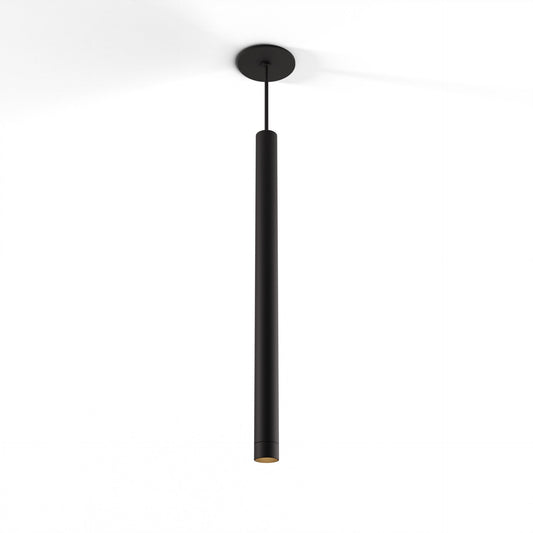 Combi Pendant 24 Matte Black Matte Black Canopy Suspension Flush Mount 2 In 1 Cmp S1 S 24 Mtb by Koncept Inc