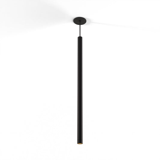 Combi Pendant 36 Matte Black Matte Black Canopy Suspension Flush Mount 2 In 1 Cmp S1 S 36 Mtb by Koncept Inc