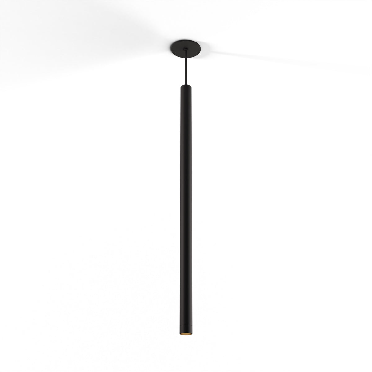 Koncept Combi Single LED Pendant, Matte Black, 36" Body, No Attachment (CMP-S1-S-36-MTB)