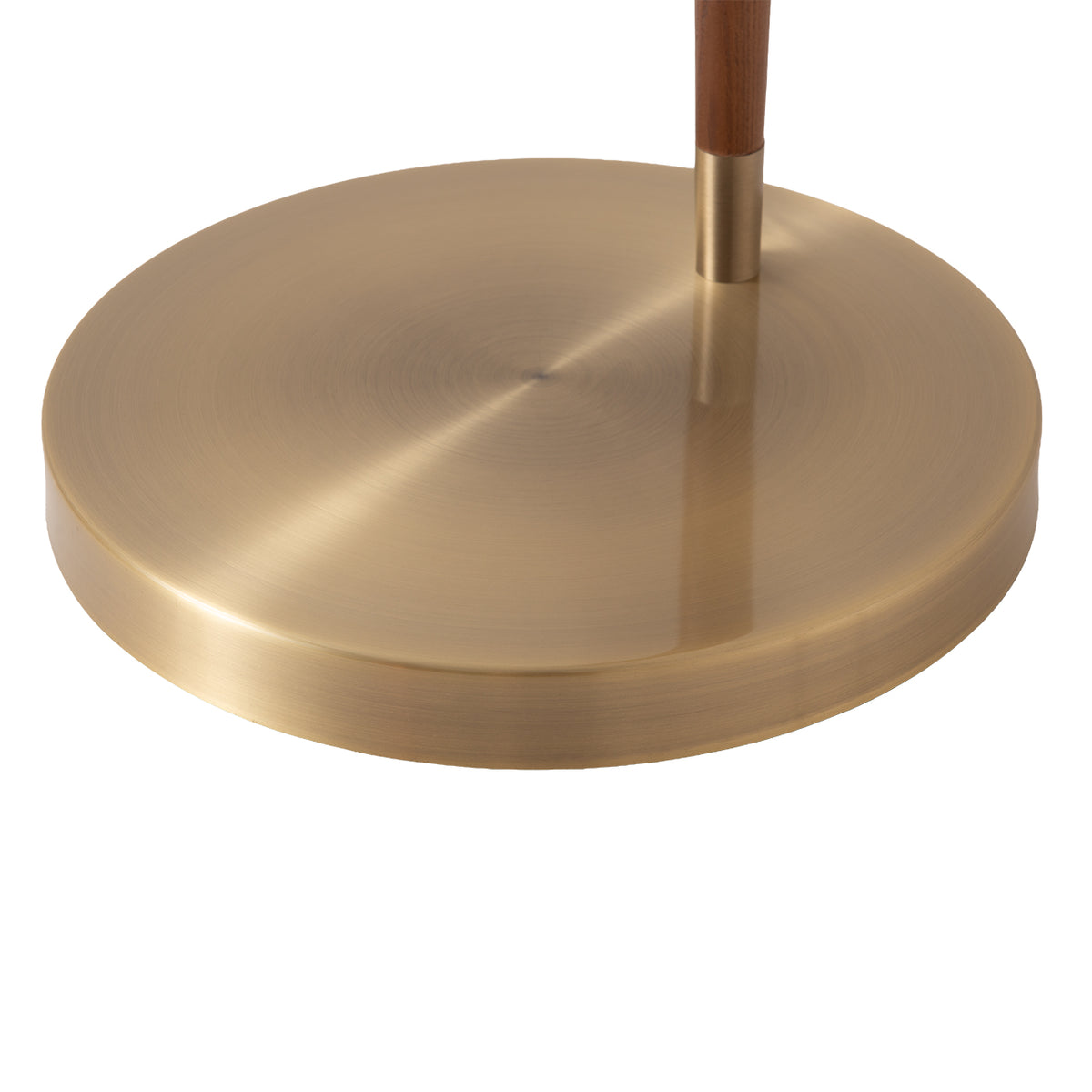 Scalloped 1-Light Arc Floor Lamp by Nova of California – view 7