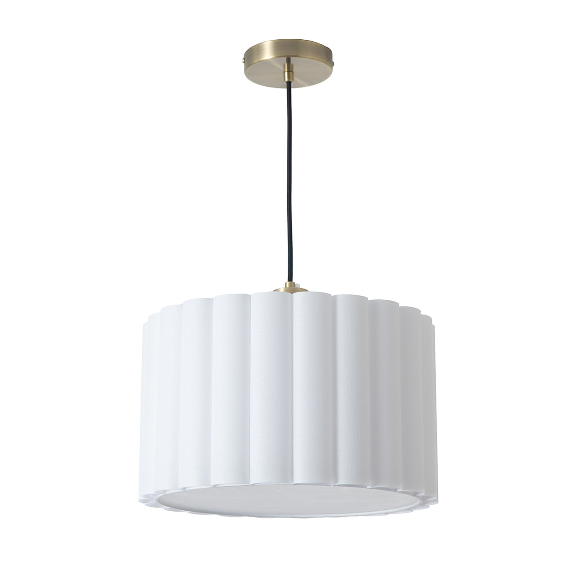 Scalloped Pendant Light by Nova of California – view 5
