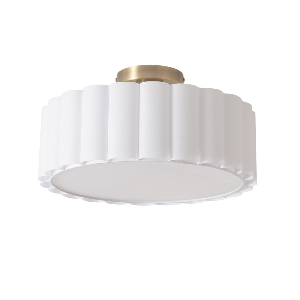 Scalloped Flush Mount by Nova of California – view 5