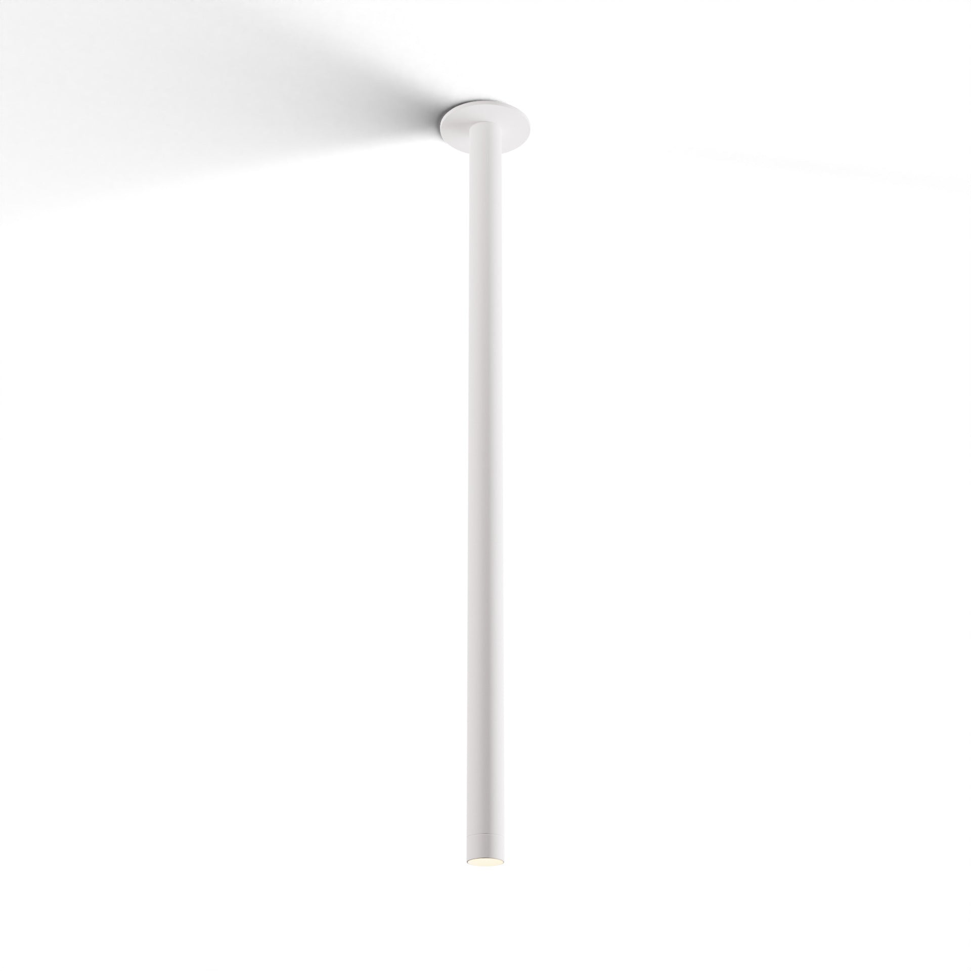 Combi Pendant 36 Matte White Matte White Canopy Suspension Flush Mount 2 In 1 Cmp S1 S 36 Mwt by Koncept Inc