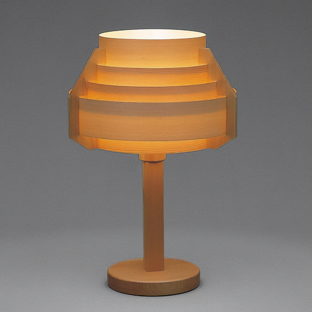 Yamagiwa Jakobsson Pine Table Lamp, Large – detail and setting 1