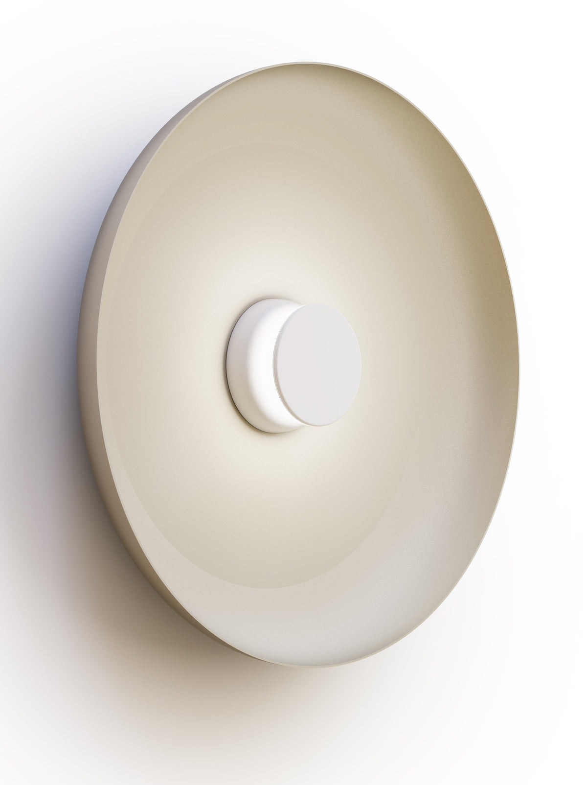 Pablo Designs Totem Sconce Metal – 22" White shade, White/White canopy/faceplate
