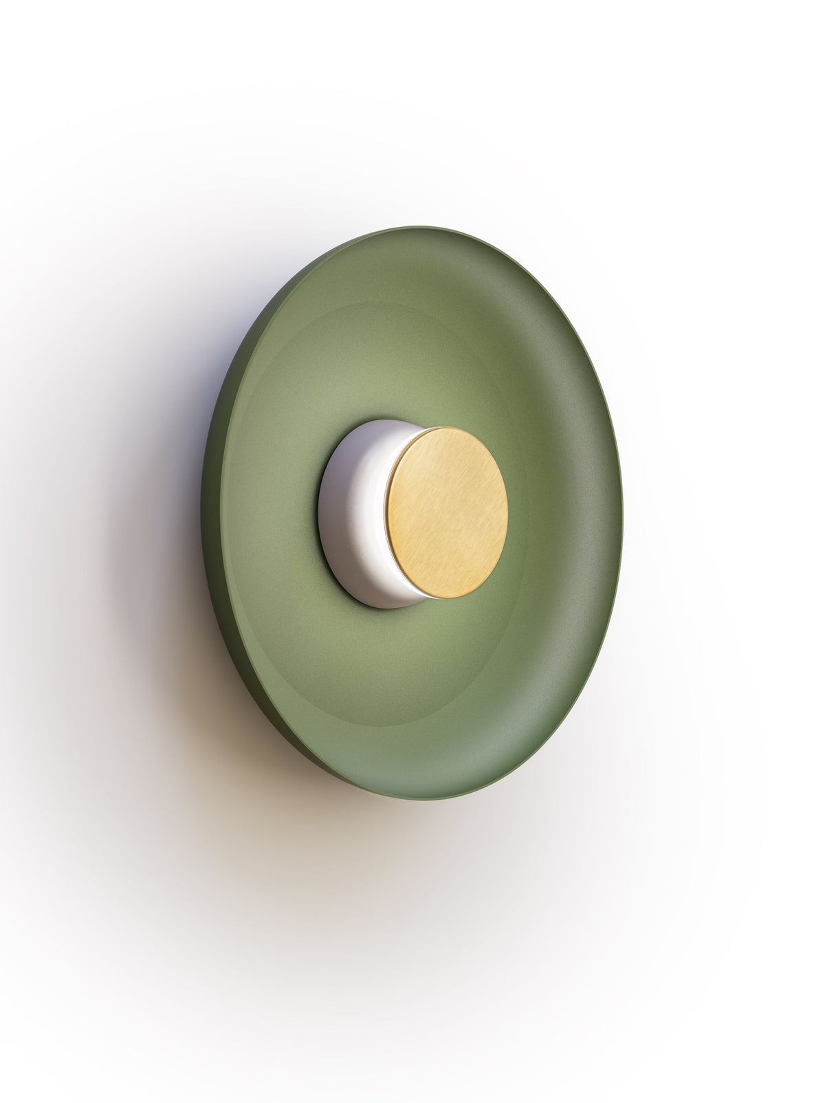 Pablo Designs Totem Sconce Metal LED wall light with spun-metal shade – view 98