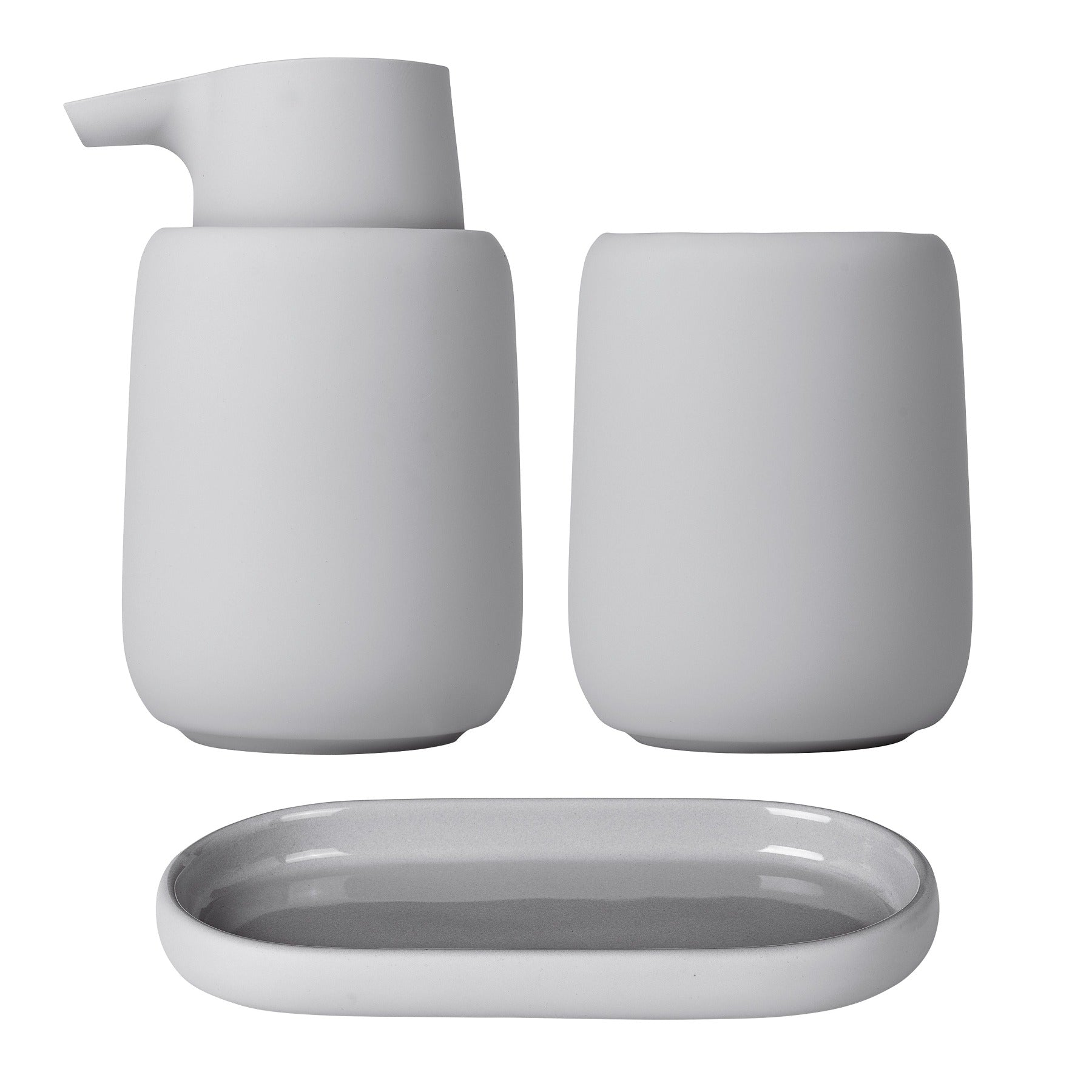 blomus Sono Bathroom Accessory Set Moonbeam