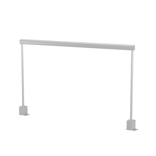 Sobre 36 Desk Clamp Mounted Warm Light Silver Sf1 36 19 3500 Sil 2Cf Ncu by Koncept Inc