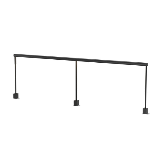 Sobre 2 X 36 Desk Clamp Mounted Occupancy Sensor Dimmer Control Warm Light Metallic Black Sf1 36 36 19 3500 Mbk 2Cf Odc by Koncept Inc