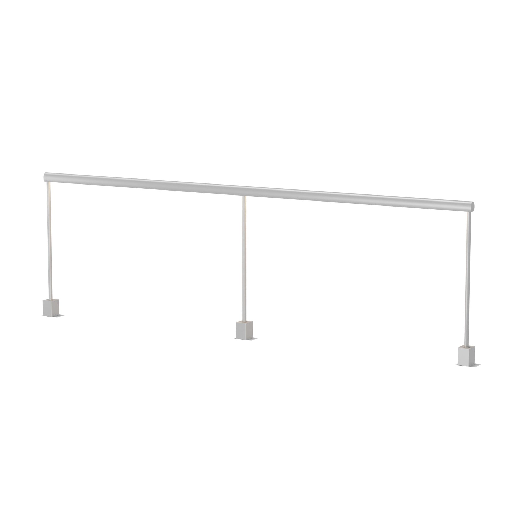 Sobre 2 X 36 Desk Clamp Mounted Warm Light Silver Sf1 36 36 19 3500 Sil 2Cf Ncu by Koncept Inc