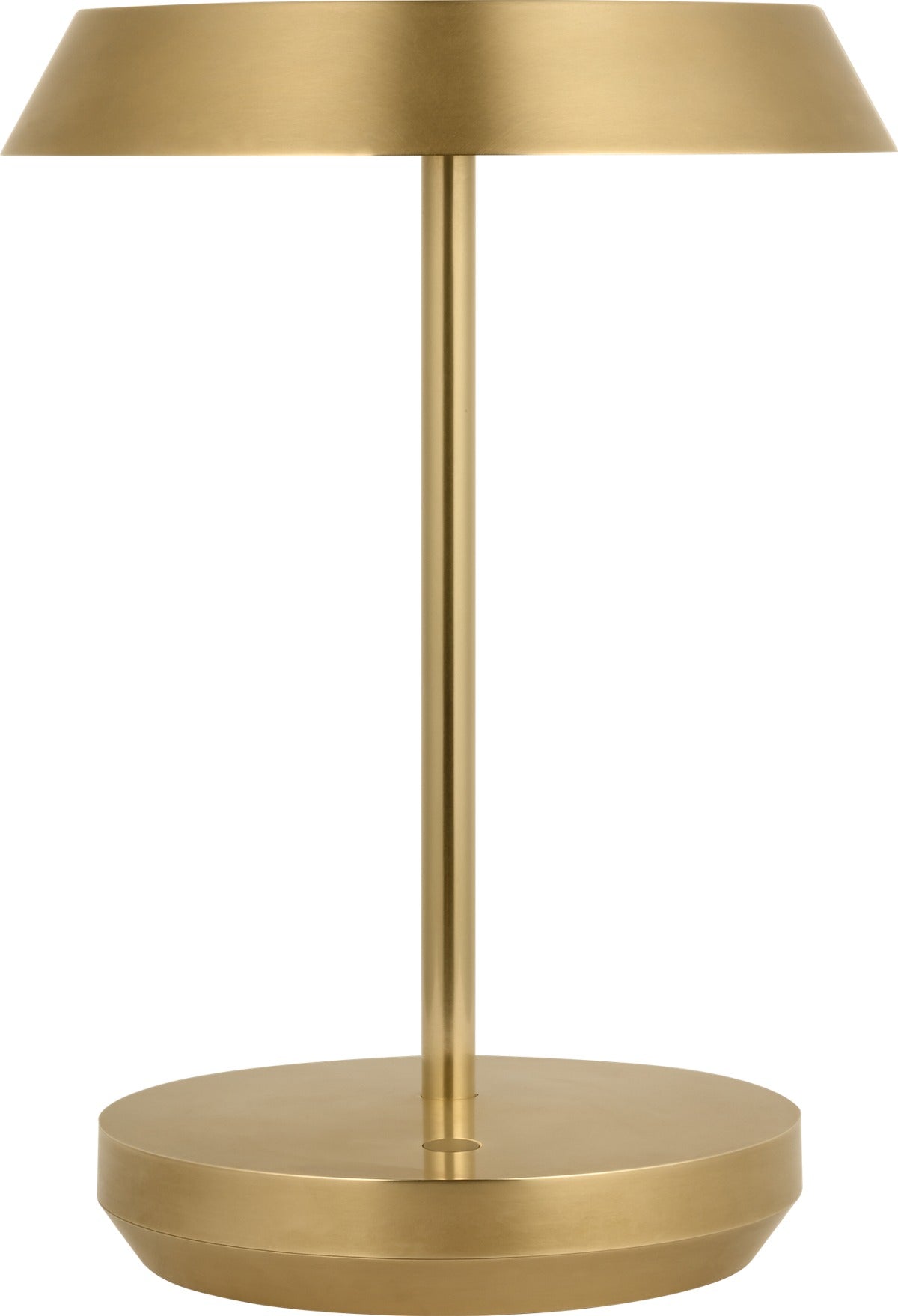 Tepa Short Accent table lamp in Hand-Rubbed Antique Brass