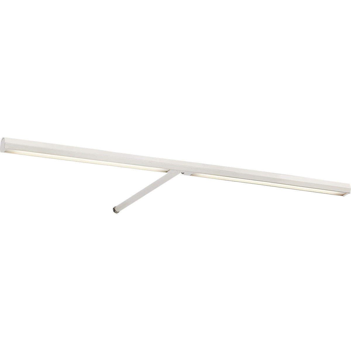 Visual Comfort Plural Faceted 18 in Polished Nickel, detail view