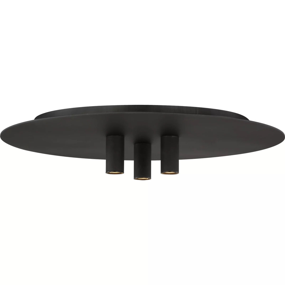 Visual Comfort Ponte 16 in Nightshade Black, on a white background