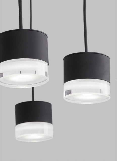 Contemporary 18 Light Crystal LED Chandelier & Commercial Home by Visual & Comfort & Co