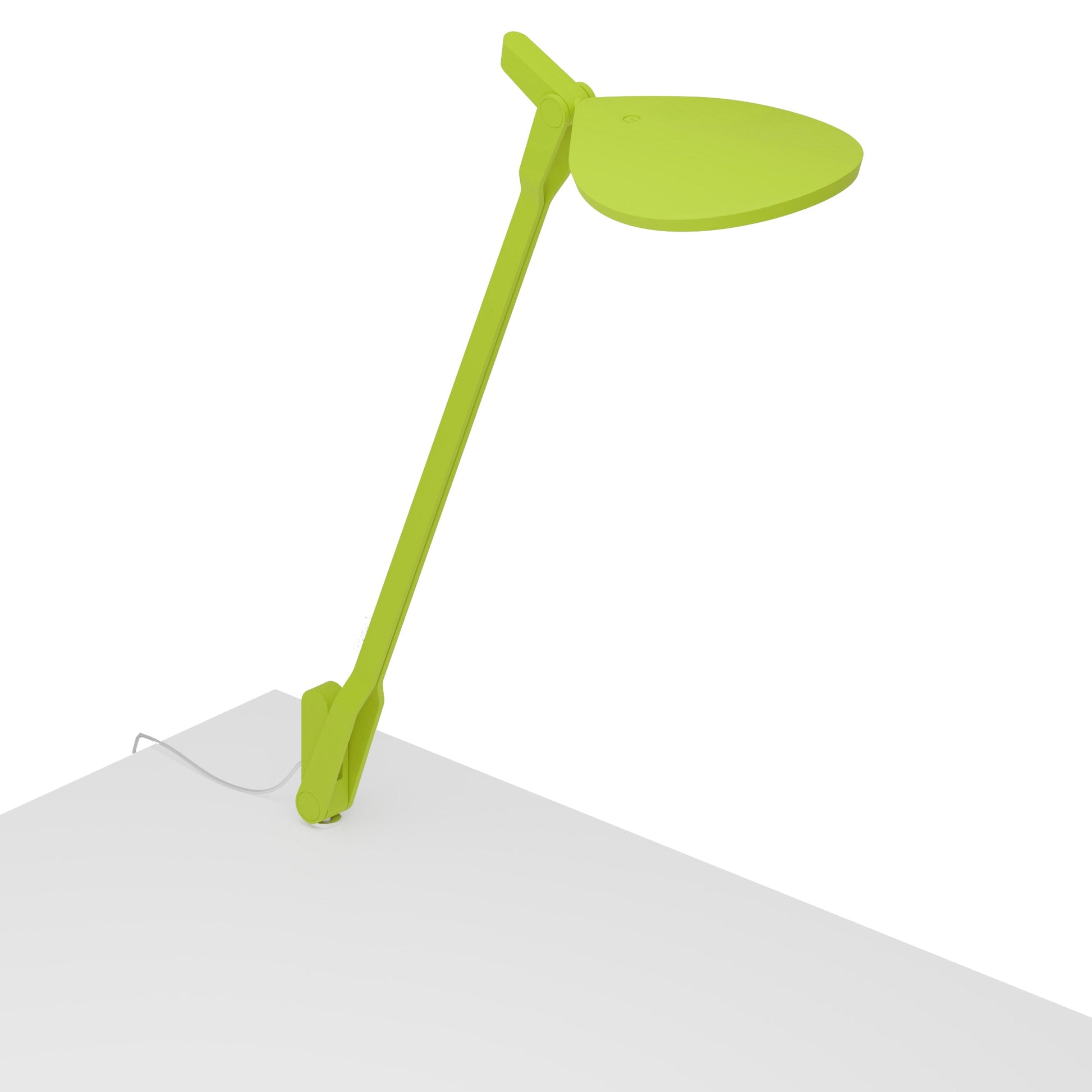 Splitty Warm Light Matte Leaf Green Through Table Mount Spy W Mlg Usb Thr by Koncept Inc