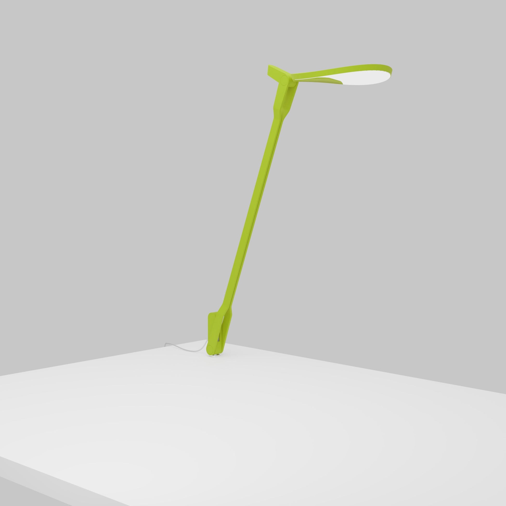 Splitty Warm Light Matte Leaf Green Through Table Mount Spy W Mlg Usb Thr by Koncept Inc