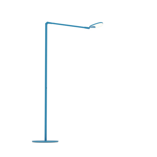 Splitty Floor Lamp Matte Pacific Blue Spy W Mpb Usb Flr by Koncept Inc