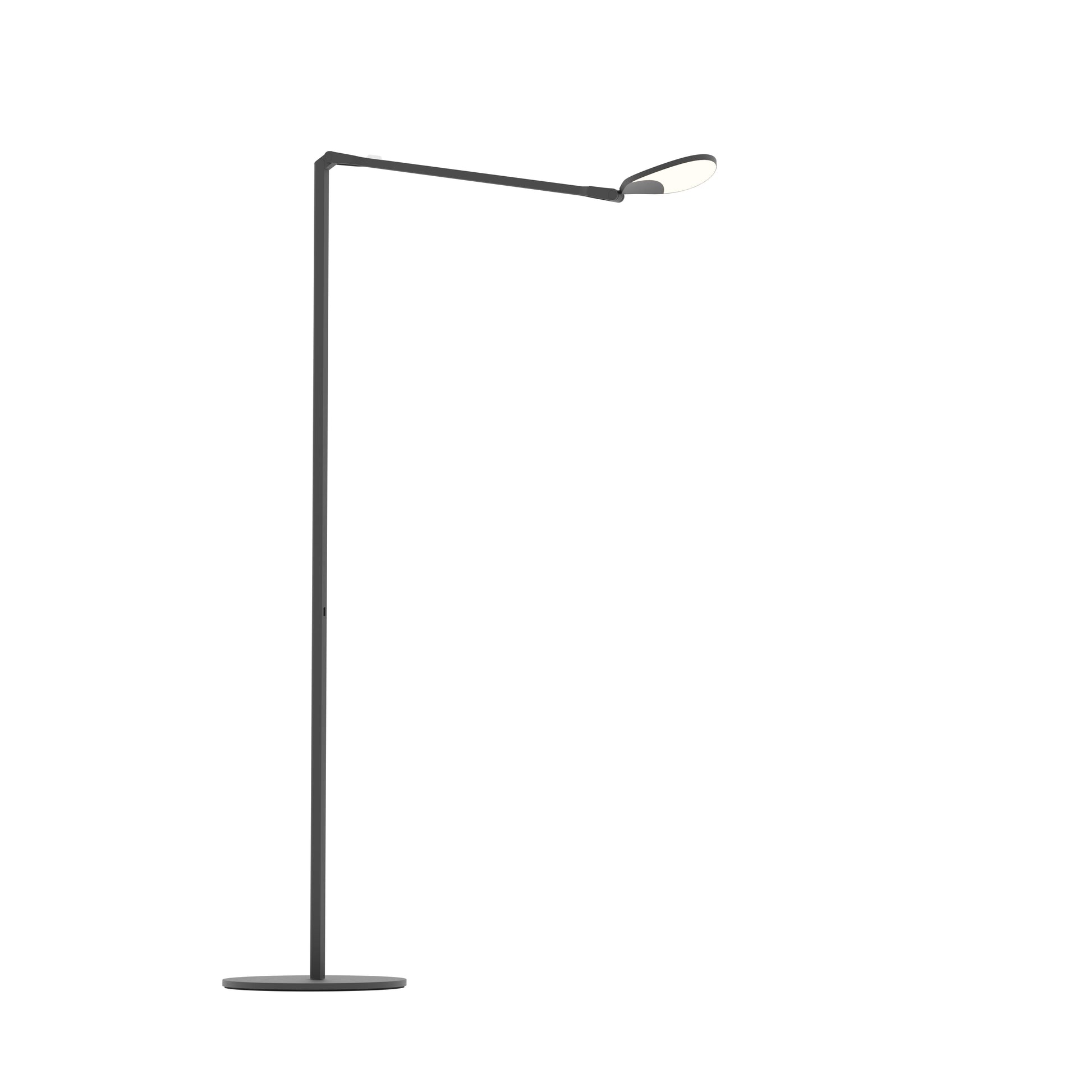 Splitty Floor Lamp Matte Black Spy W Mtb Usb Flr by Koncept Inc