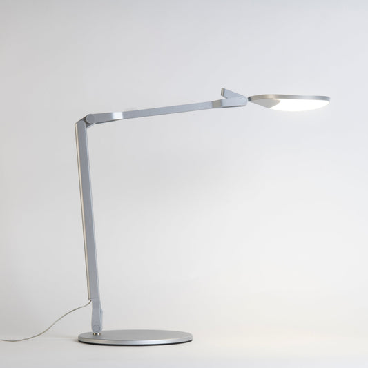 Splitty Reach Warm Light Silver Desk Base Spy W Sil Rch Dsk by Koncept Inc