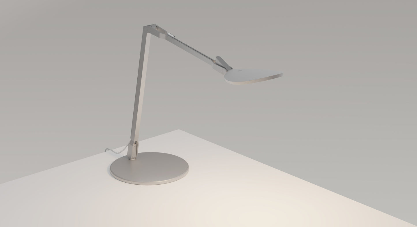 Splitty Reach Warm Light Silver Desk Base Spy W Sil Rch Dsk by Koncept Inc