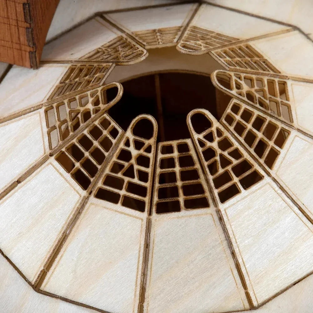 Little Building Co. Solomon R. Guggenheim Museum – wooden model kit, photo 14
