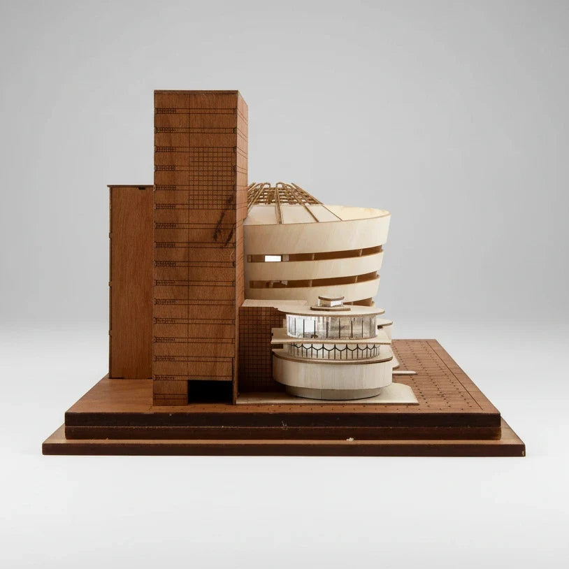 Little Building Co. Solomon R. Guggenheim Museum – wooden model kit, photo 6