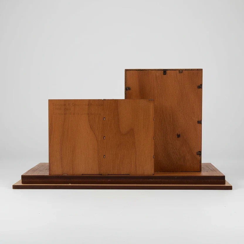 Little Building Co. Solomon R. Guggenheim Museum – wooden model kit, photo 9
